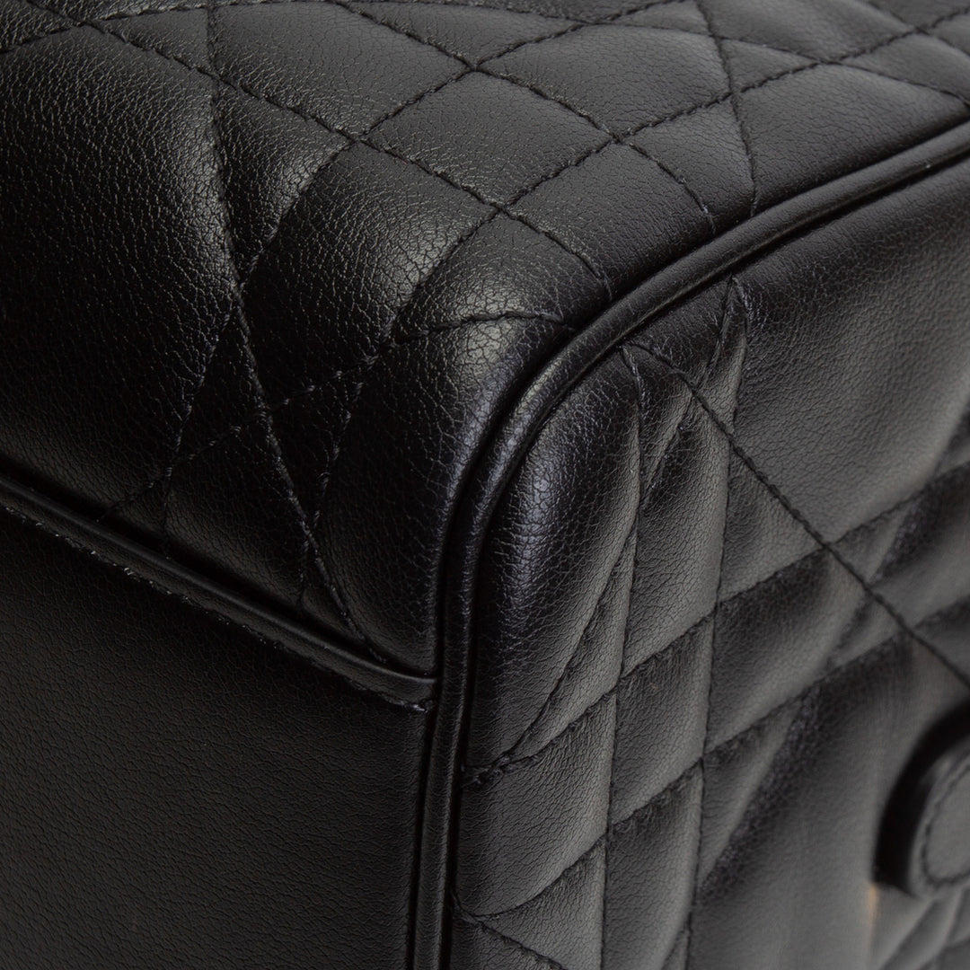 DIOR Cannage Groove Bowling Bag