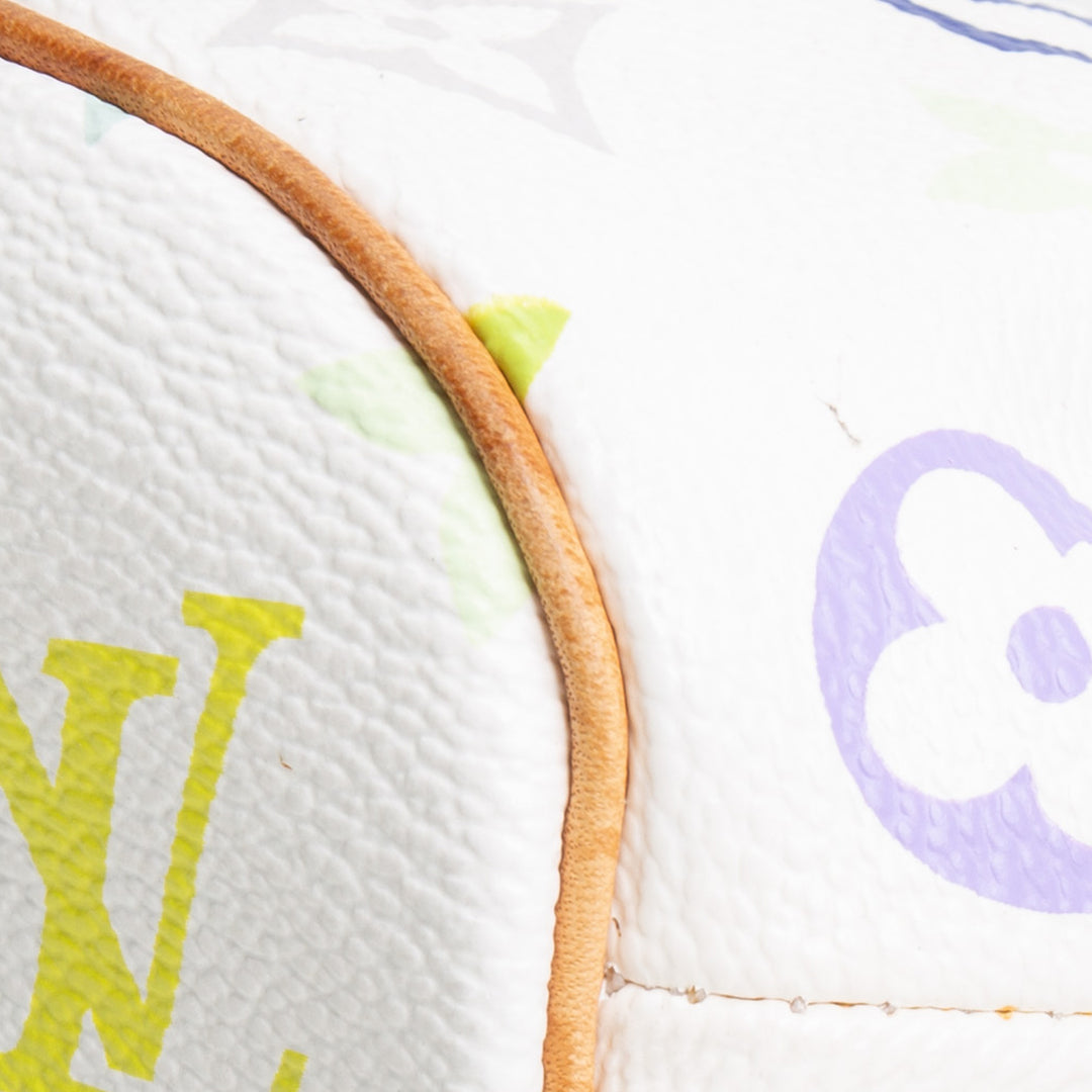 LOUIS VUITTON Monogram Multicolore Theda PM - White