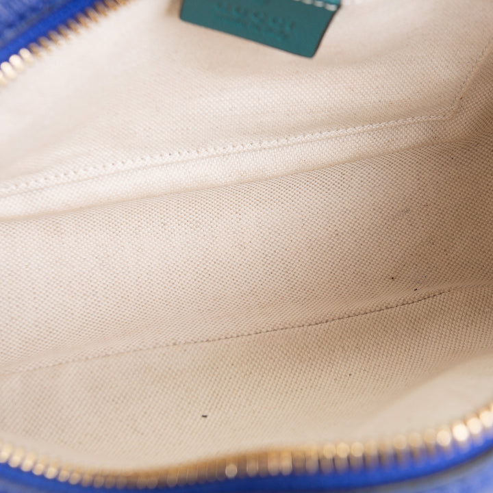 GUCCI GG Marmont Torchon Camera Bag - Blue