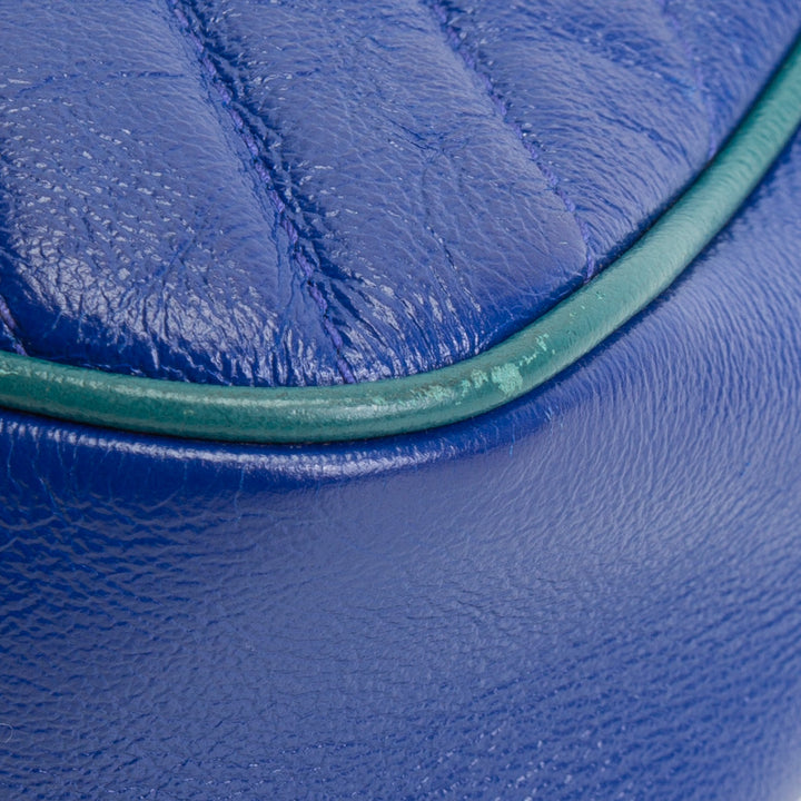 GUCCI GG Marmont Torchon Camera Bag - Blue