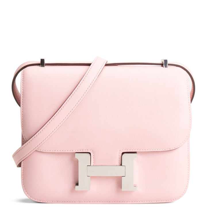 HERMES Chevre Mysore Constance 18 - Rose Sakura