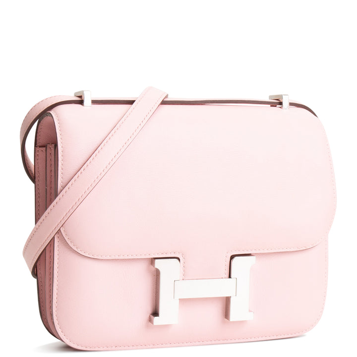 HERMES Chevre Mysore Constance 18 - Rose Sakura