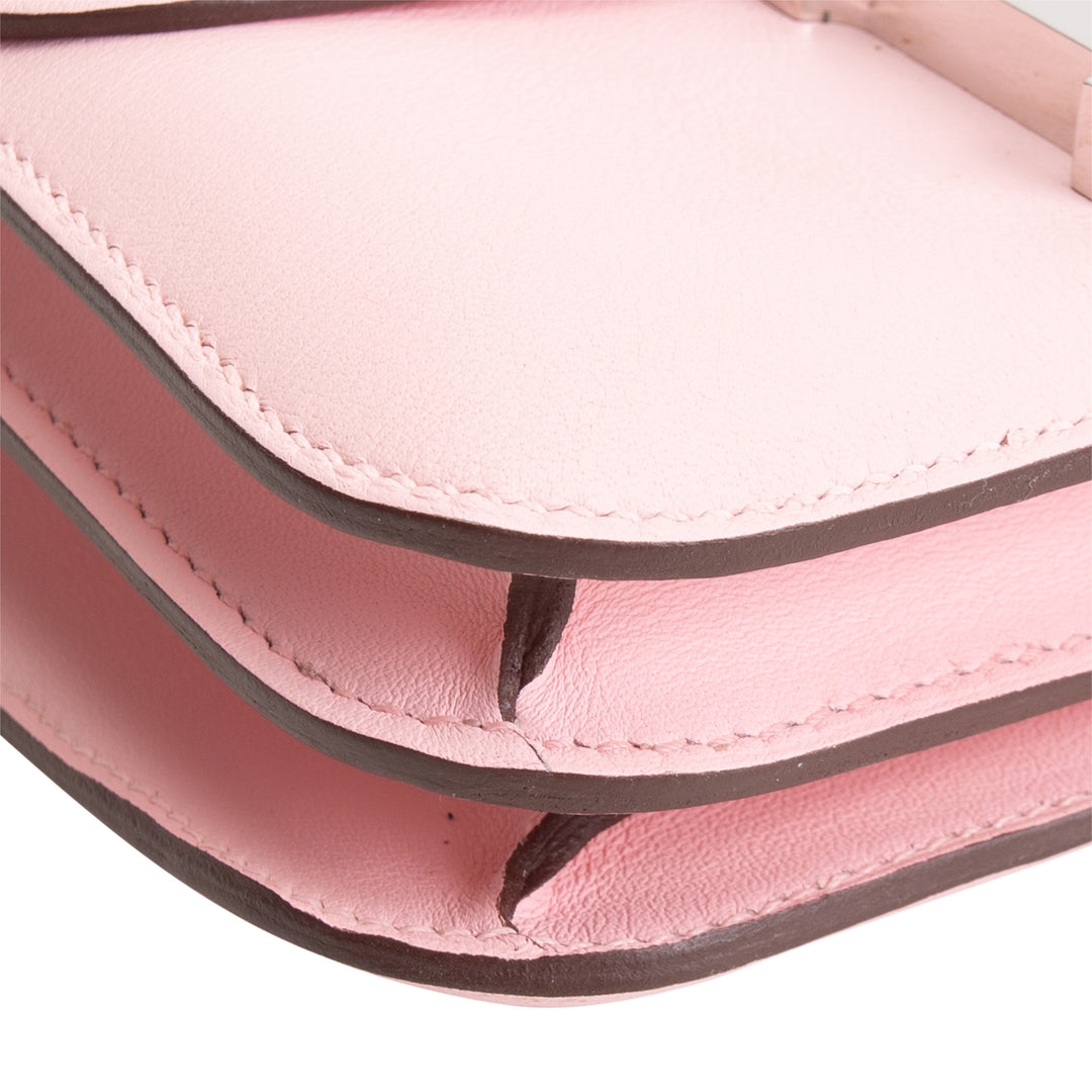 HERMES Chevre Mysore Constance 18 - Rose Sakura