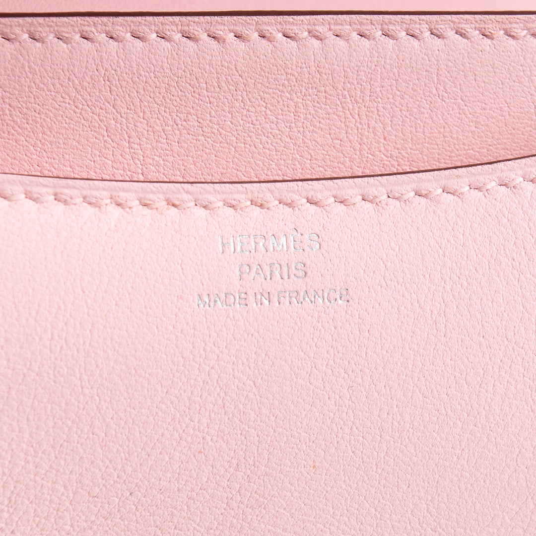 HERMES Chevre Mysore Constance 18 - Rose Sakura