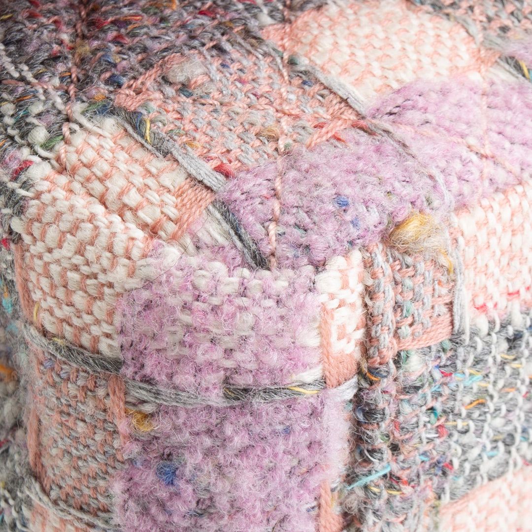 CHANEL Tweed Filigree Flap Bag - Pink