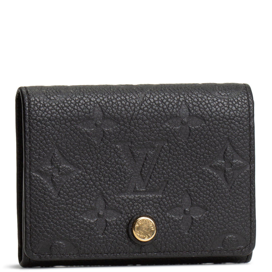 LOUIS VUITTON Empreinte Business Card Holder - Black