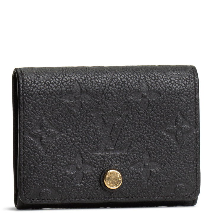 LOUIS VUITTON Empreinte Business Card Holder - Black