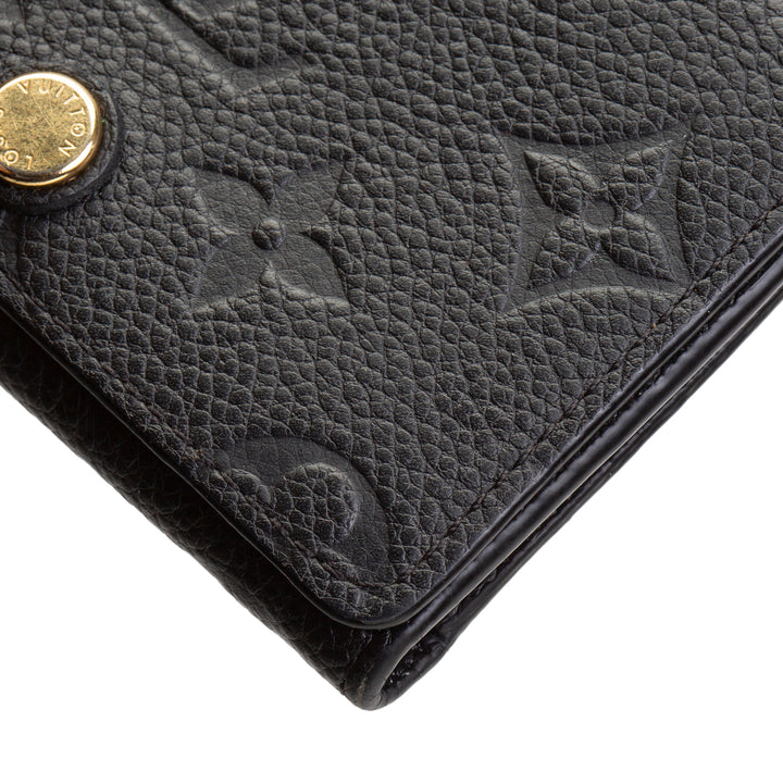 LOUIS VUITTON Empreinte Business Card Holder - Black