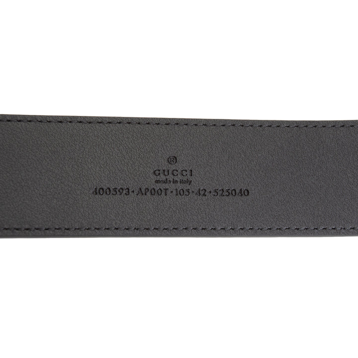 GUCCI GG Marmont Wide Belt - Black