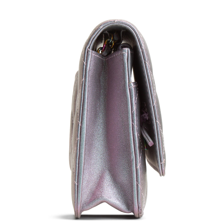 CHANEL 255 Reissue Iridescent Quilted Wallet on Chain