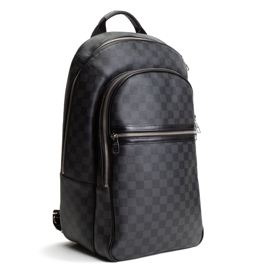 LOUIS VUITTON Damier Graphite Michael Backpack