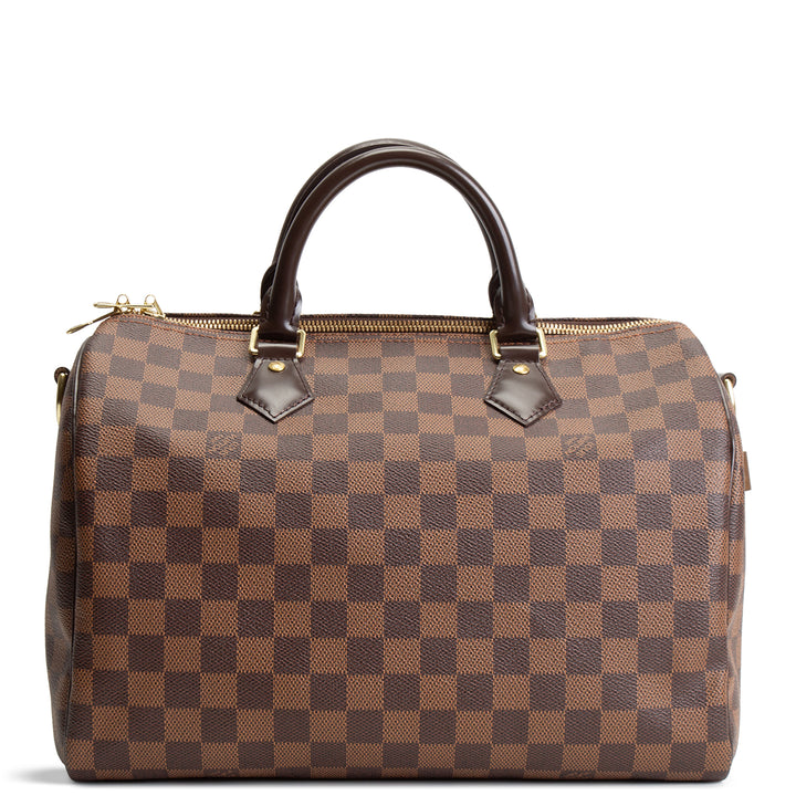 LOUIS VUITTON Damier Ebene Speedy Bandouliere 30