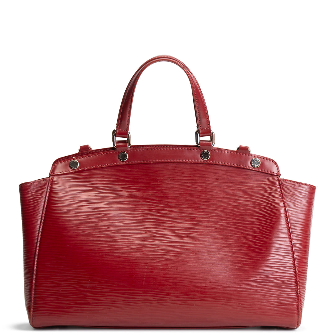 LOUIS VUITTON Epi Brea MM Shoulder Bag - Raspberry Red