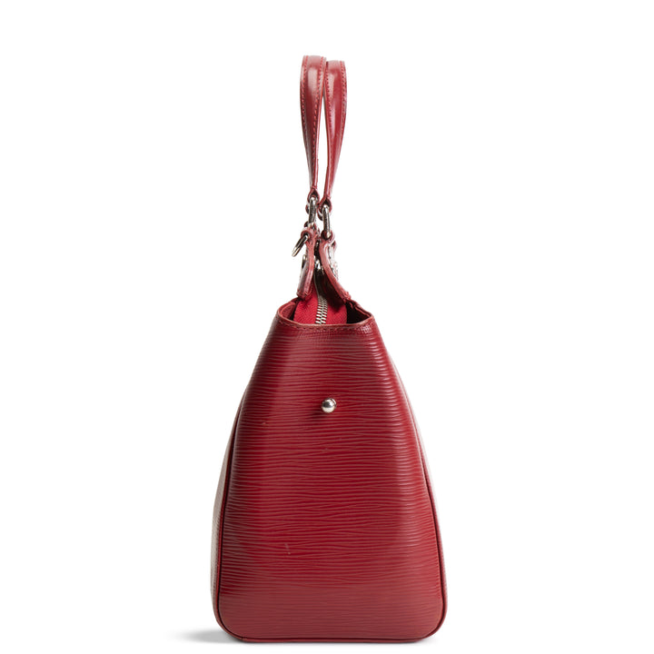 LOUIS VUITTON Epi Brea MM Shoulder Bag - Raspberry Red