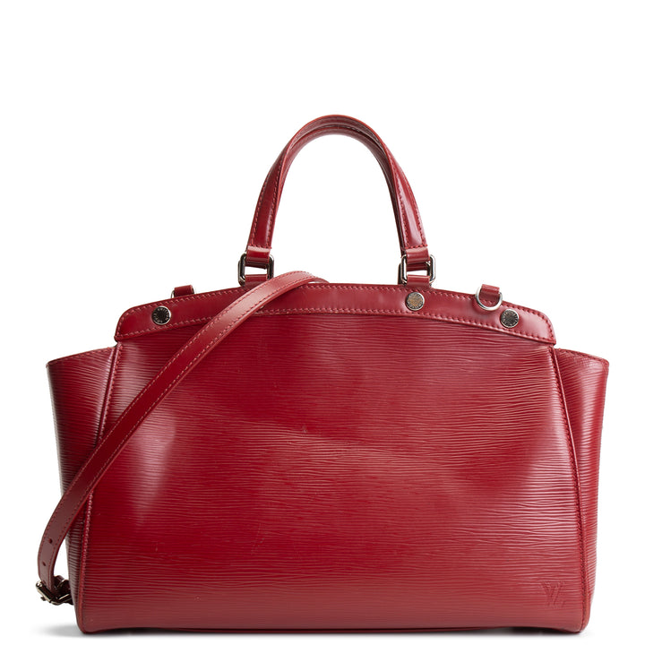 LOUIS VUITTON Epi Brea MM Shoulder Bag - Raspberry Red