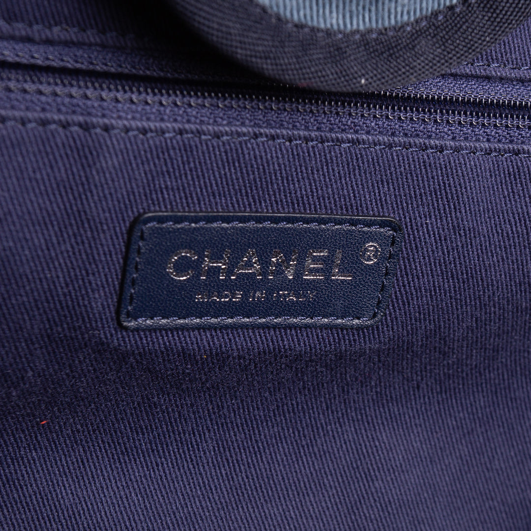 CHANEL Large Denim Deauville - Blue