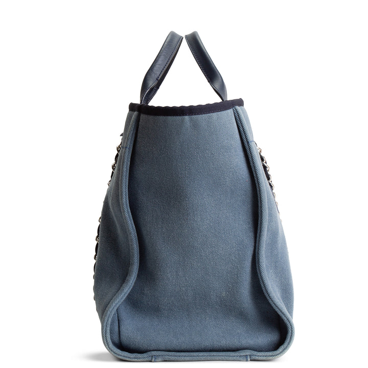CHANEL Large Denim Deauville - Blue