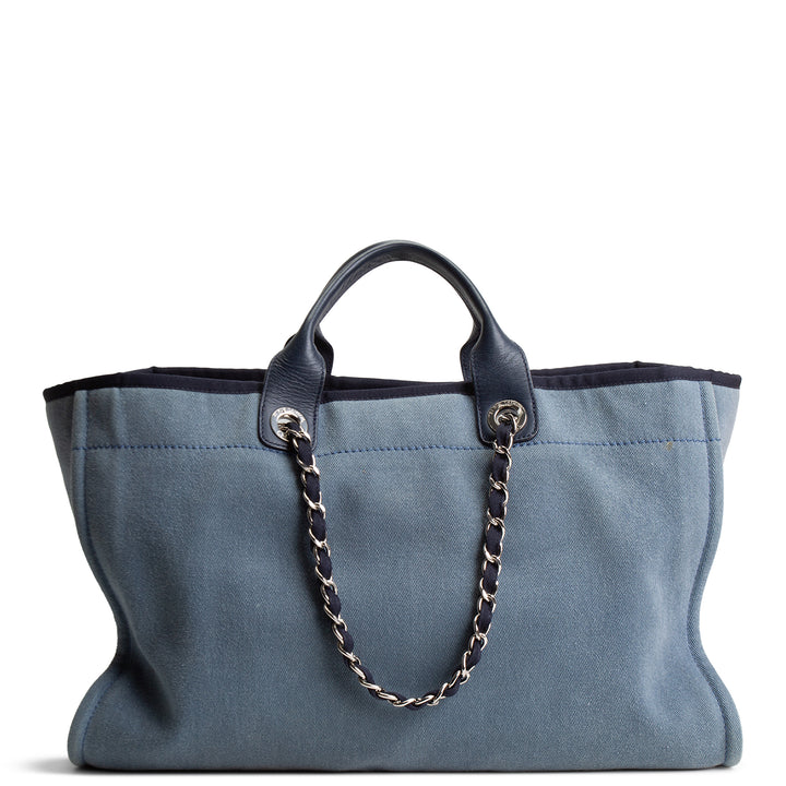 CHANEL Large Denim Deauville - Blue