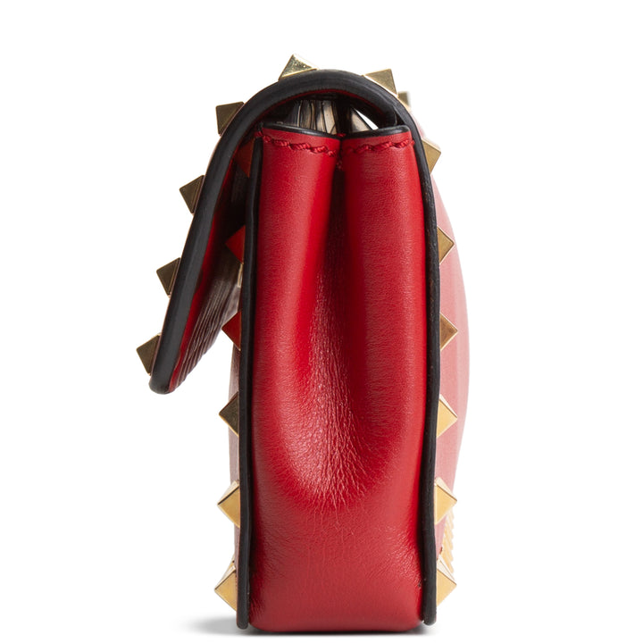 VALENTINO Bracelet Rockstud Clutch - Red