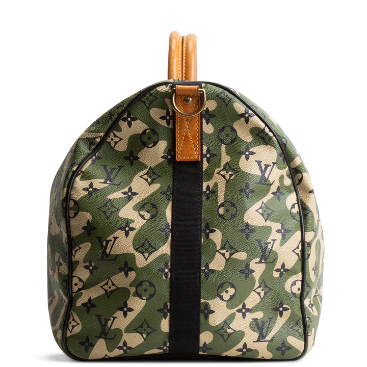 LOUIS VUITTON Monogramouflage Keepall Bandouliere 55