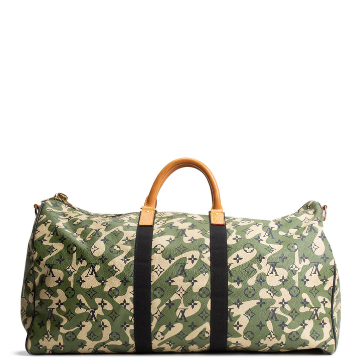 LOUIS VUITTON Monogramouflage Keepall Bandouliere 55