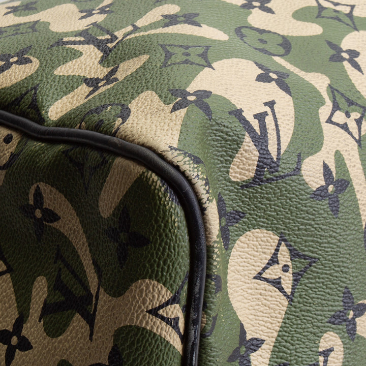 LOUIS VUITTON Monogramouflage Keepall Bandouliere 55