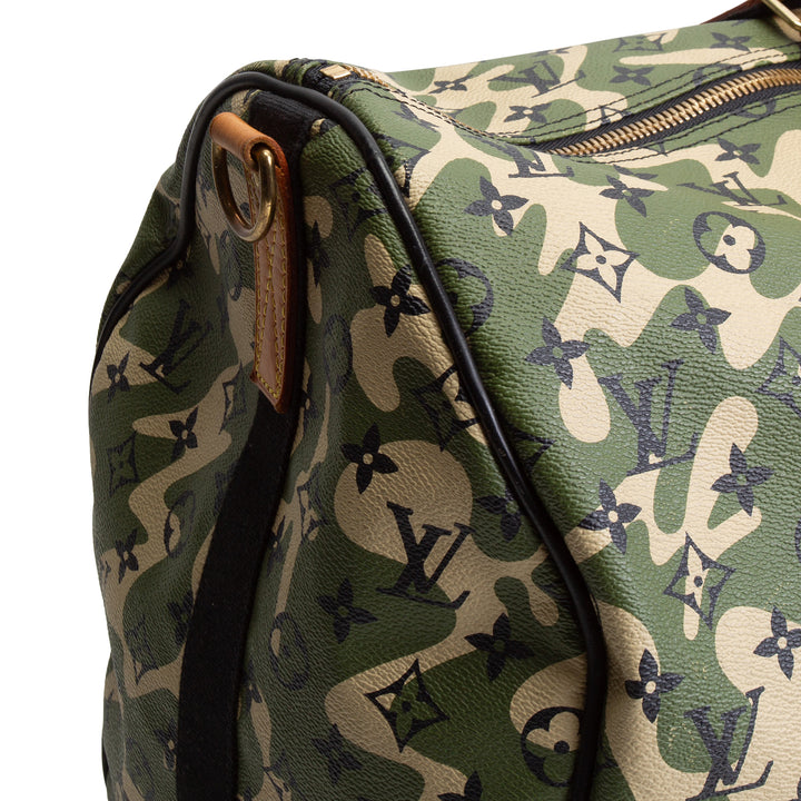 LOUIS VUITTON Monogramouflage Keepall Bandouliere 55