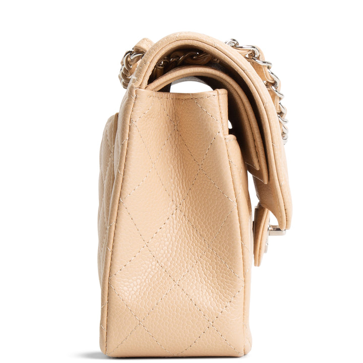 CHANEL Classic Caviar Double Flap Small - Nude