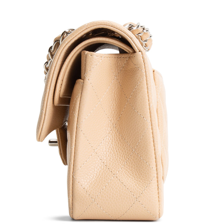 CHANEL Classic Caviar Double Flap Small - Nude