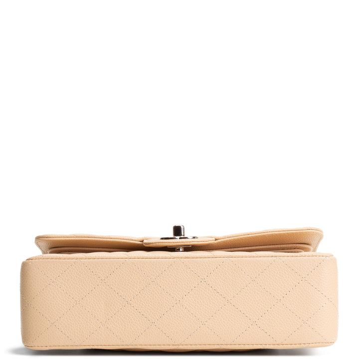 CHANEL Classic Caviar Double Flap Small - Nude