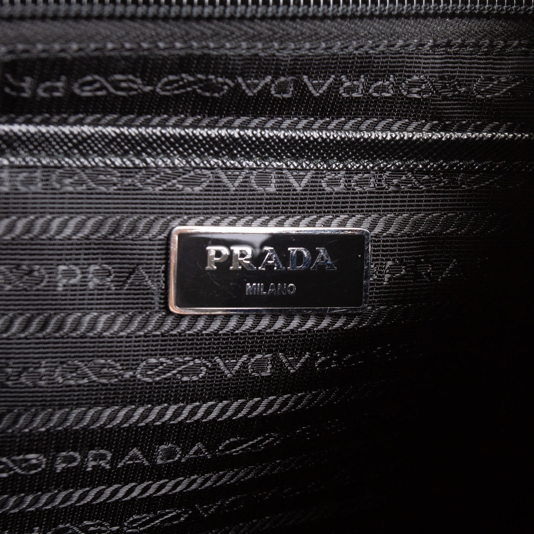 PRADA Medium Re-Nylon Backpack w/ Pouch - Black