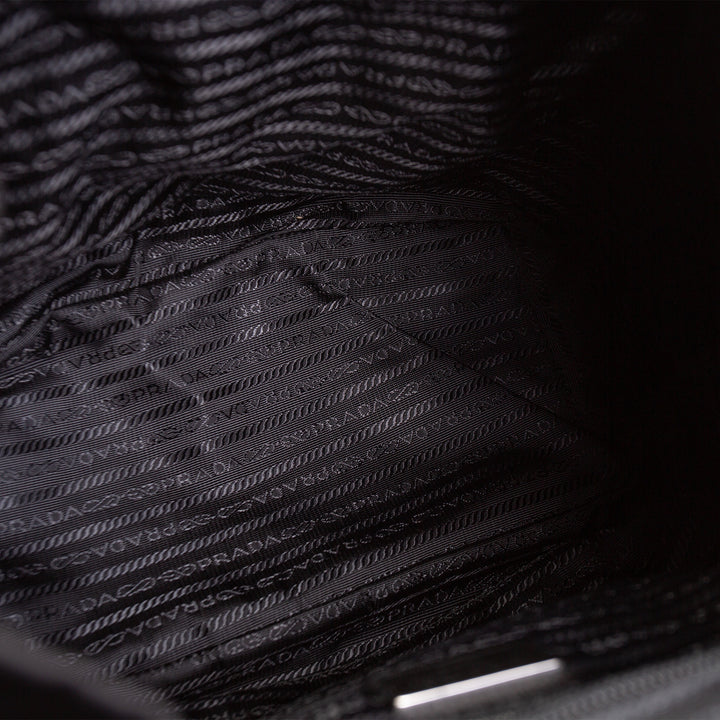 PRADA Medium Re-Nylon Backpack w/ Pouch - Black