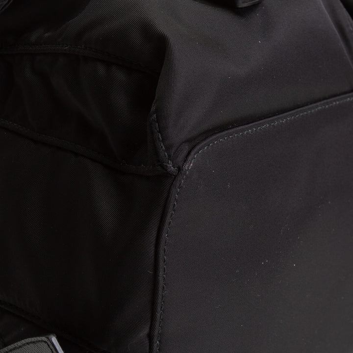 PRADA Medium Re-Nylon Backpack w/ Pouch - Black