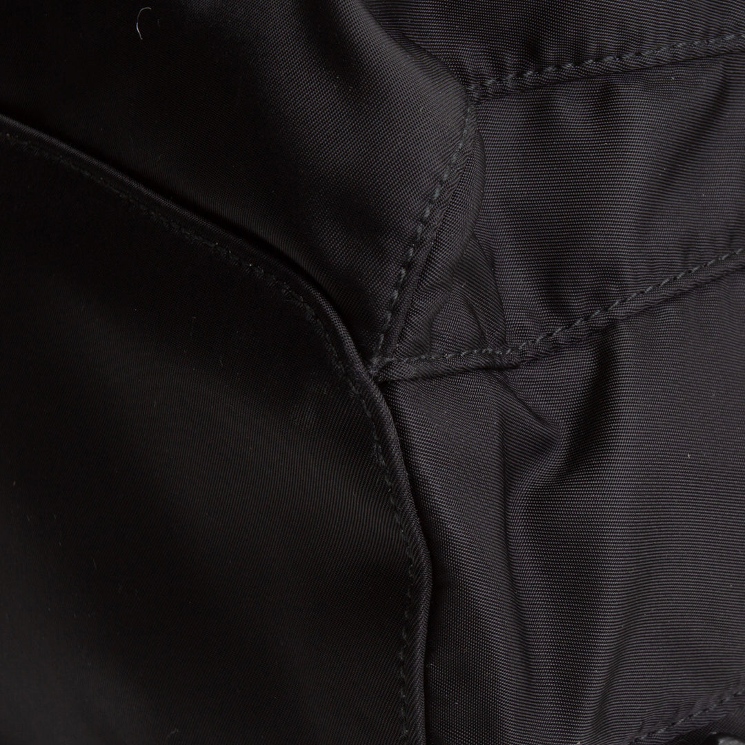 PRADA Medium Re-Nylon Backpack w/ Pouch - Black