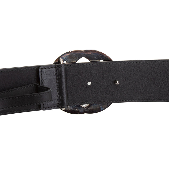 GUCCI Interlocking G Signature Belt - Microguccissima