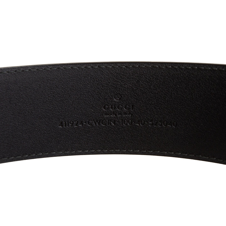 GUCCI Interlocking G Signature Belt - Microguccissima