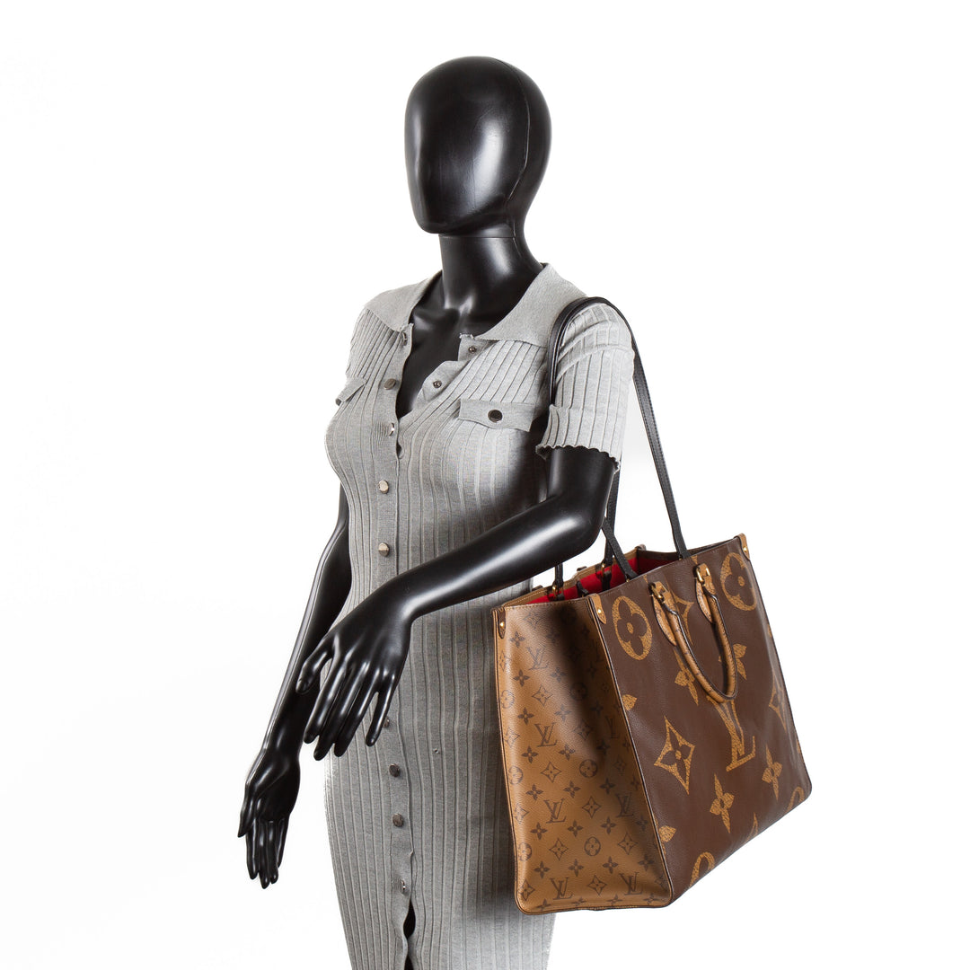 LOUIS VUITTON Reverse Monogram OntheGo GM