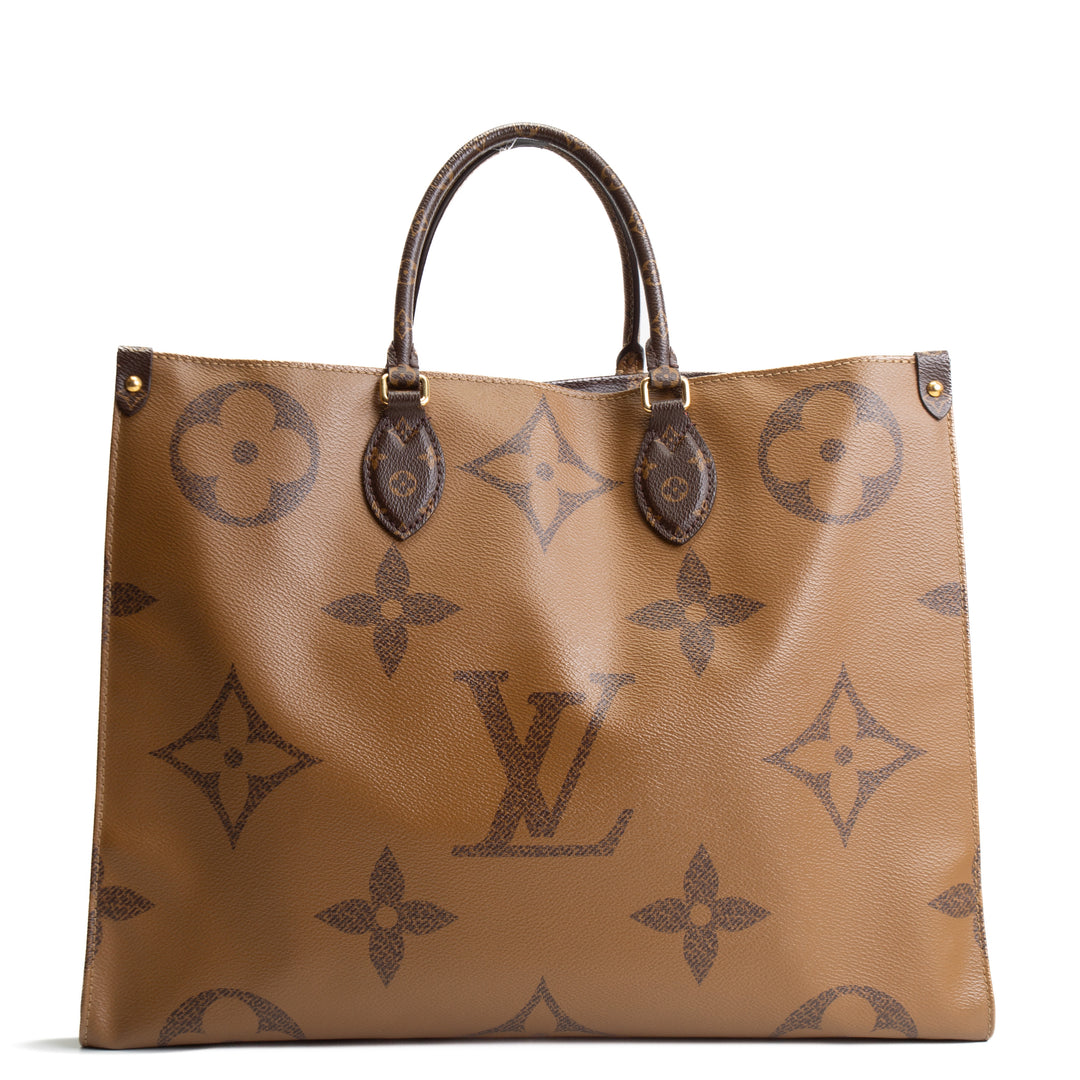 LOUIS VUITTON Reverse Monogram OntheGo GM