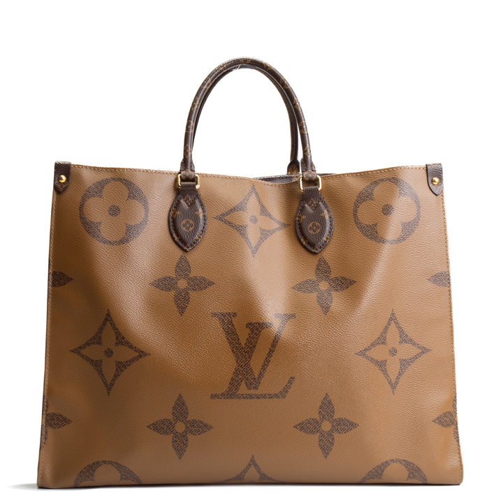 LOUIS VUITTON Reverse Monogram OntheGo GM