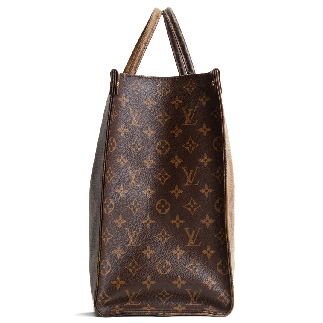 LOUIS VUITTON Reverse Monogram OntheGo GM