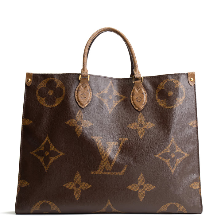 LOUIS VUITTON Reverse Monogram OntheGo GM