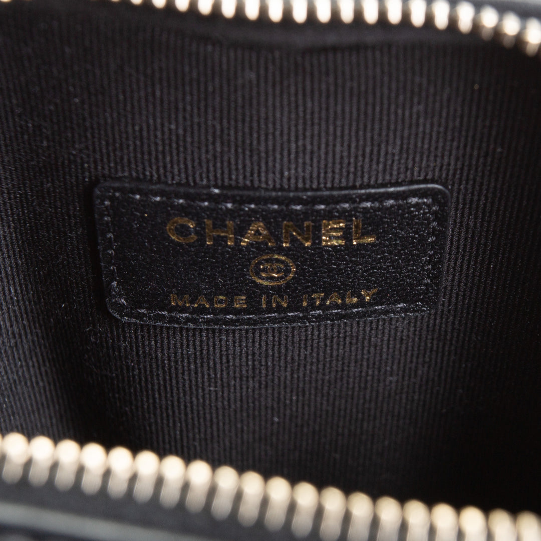CHANEL Mini CC In Love Heart Belt Bag - Quilted Lambskin