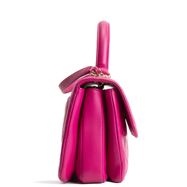 CHANEL Trendy CC Top Handle - Fuchsia