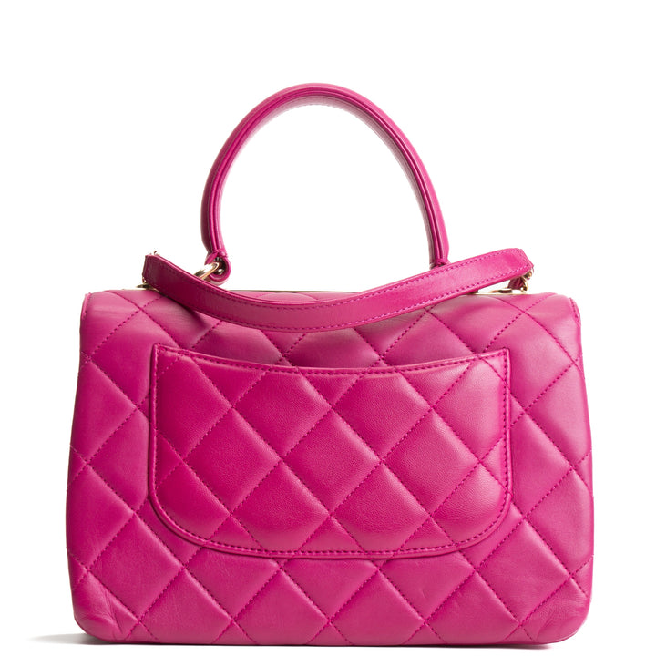 CHANEL Trendy CC Top Handle - Fuchsia
