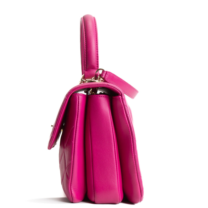 CHANEL Trendy CC Top Handle - Fuchsia