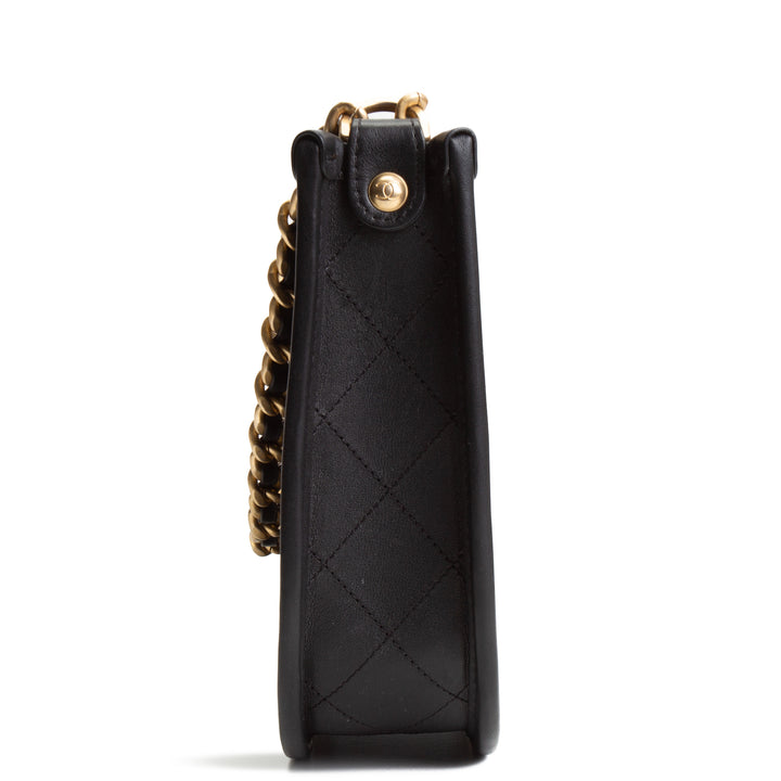 CHANEL Curvy Mood Hobo - Black