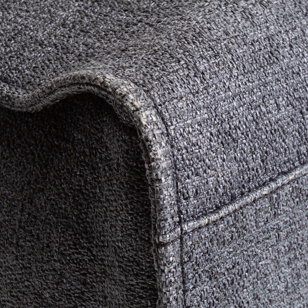 CHANEL Lurex Medium Deauville Shopping Tote - Navy