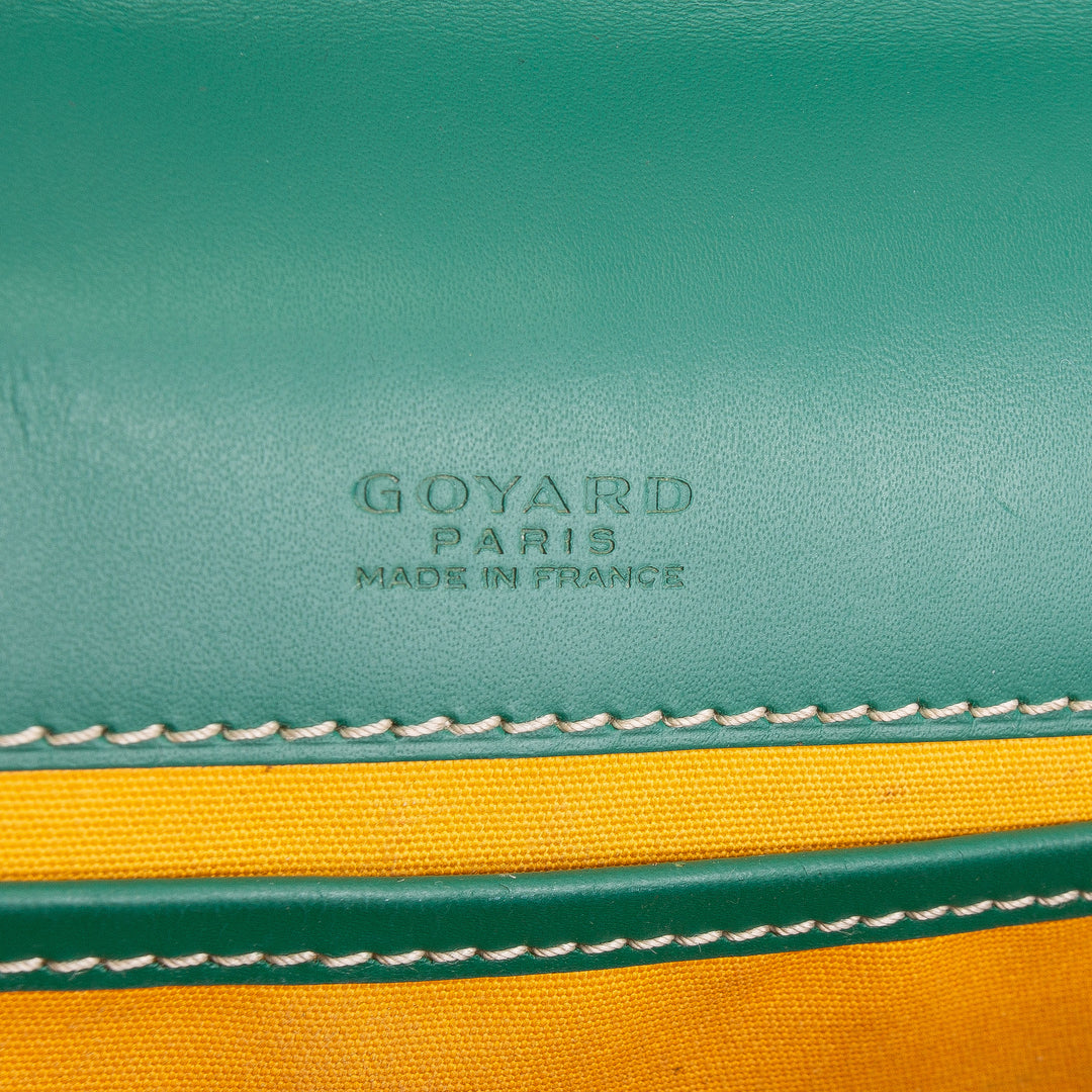 GOYARD Goyardine Belvedere II PM - Green
