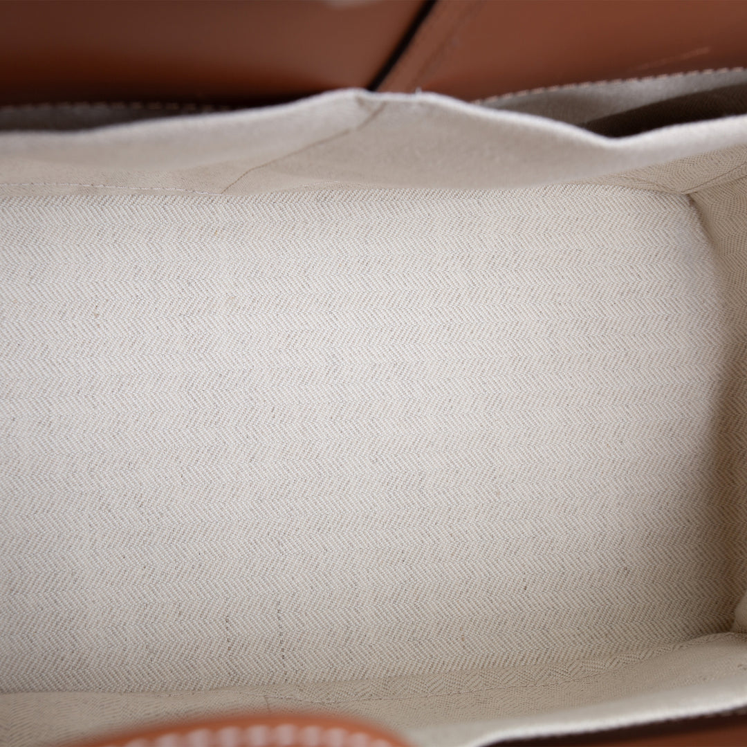 LOEWE Canvas Monogram Cushion Tote - Neutral