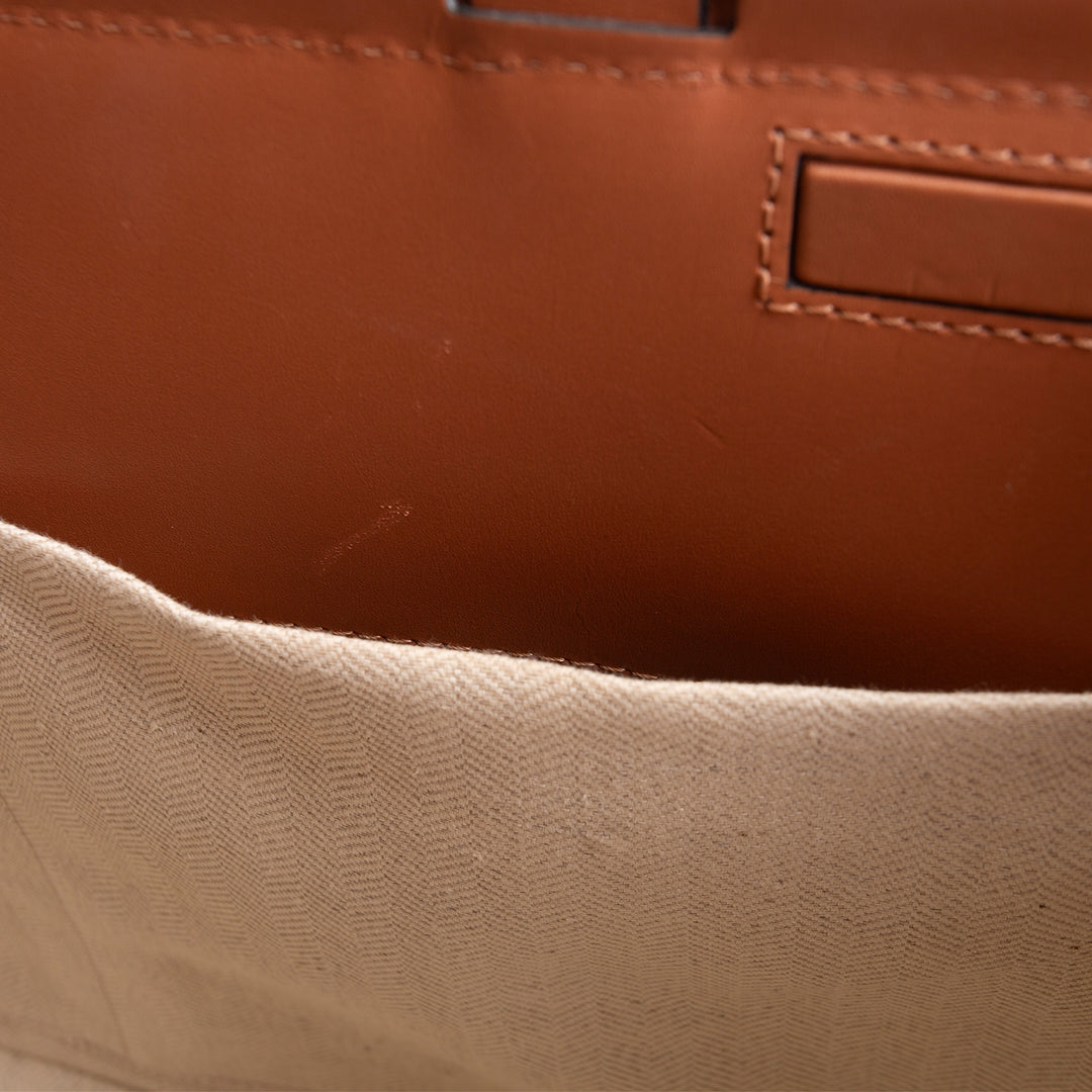 LOEWE Canvas Monogram Cushion Tote - Neutral